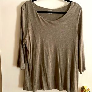 J Jill 3/4 sleeve Tee